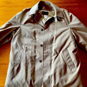 Vintage Eddie Bauer trench coat with insulated liner, 46L